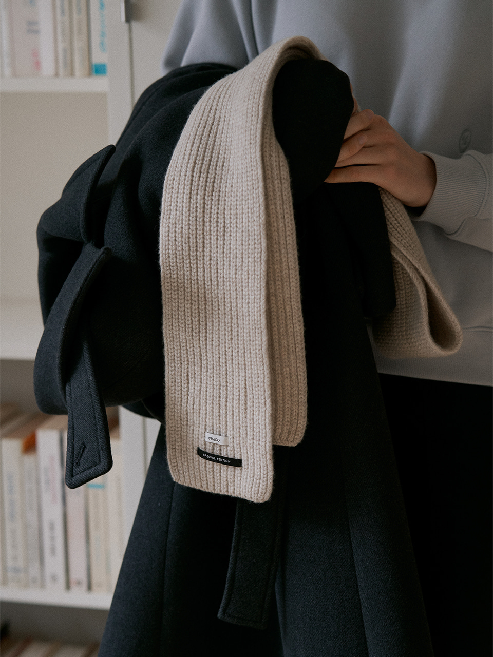 URAGO RE-ORDER / Garment wool muffler