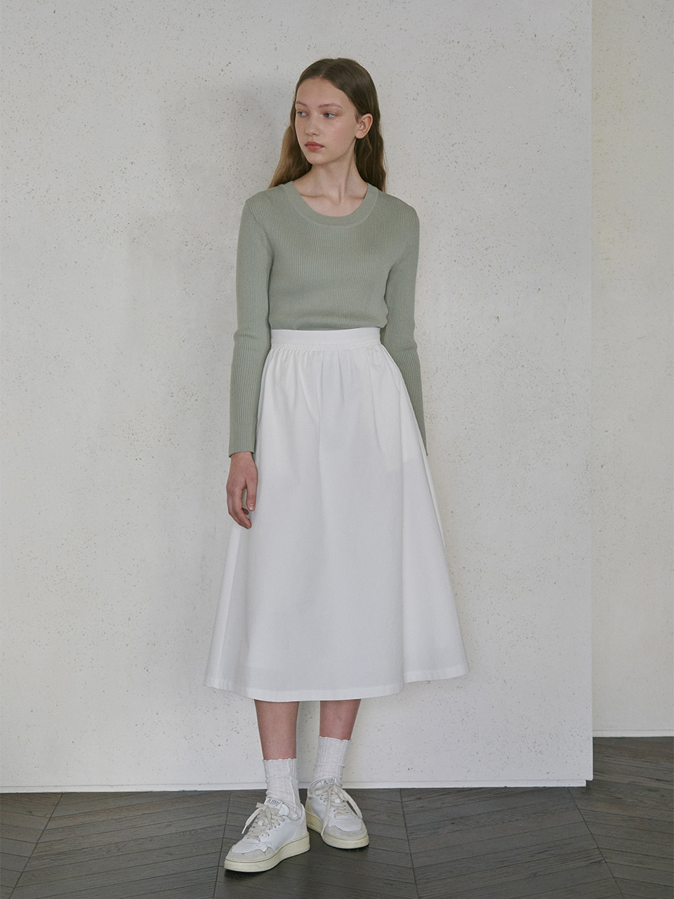URAGO RE-ORDER /  Cotton shirring skirt