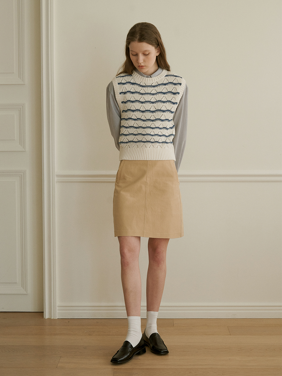 URAGO Cotton half skirt